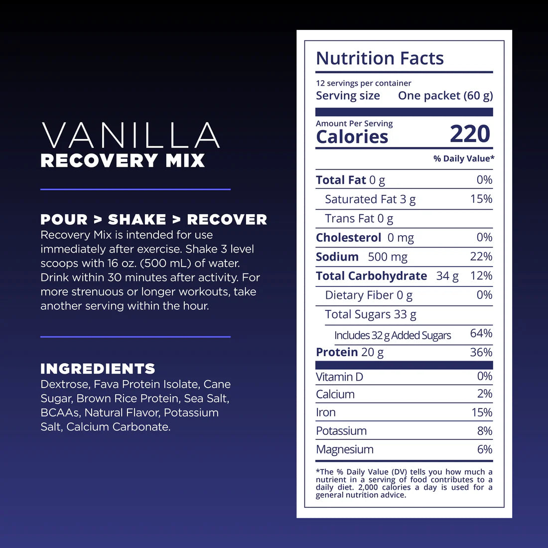 Recovery Mix - Tailwind Nutrition - Backcountry Exposure