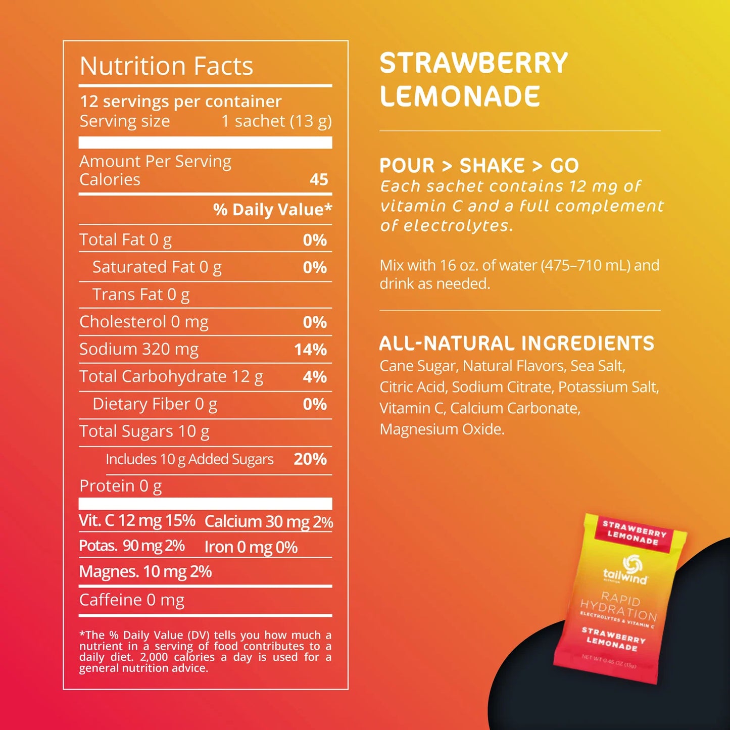 Rapid Hydration - Tailwind Nutrition