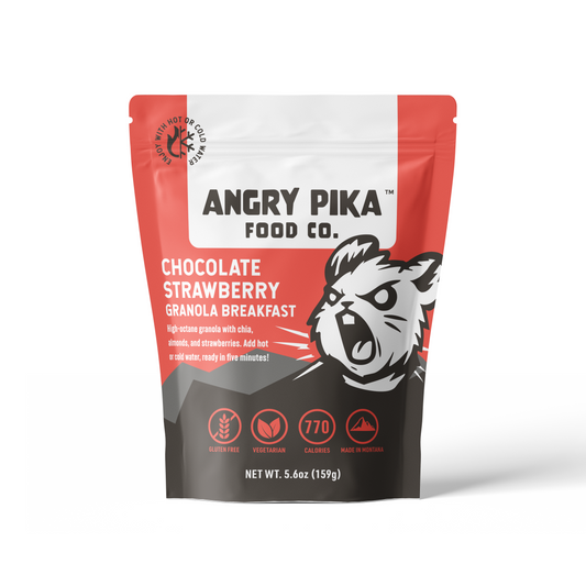 Chocolate Strawberry Granola - Angry Pika Food Co. - Backcountry Exposure