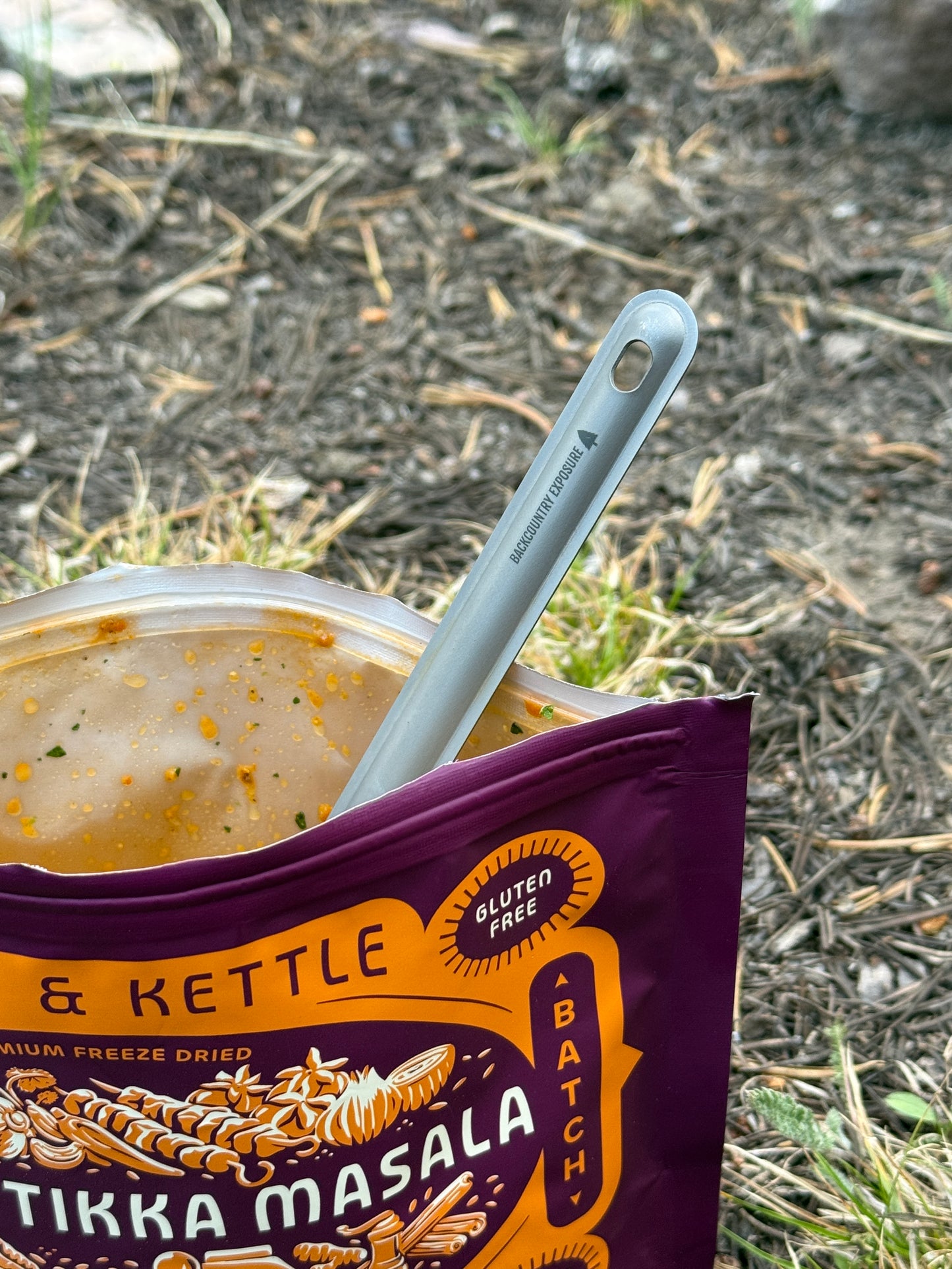 TITANIUM LONG SPOON - Backcountry Exposure