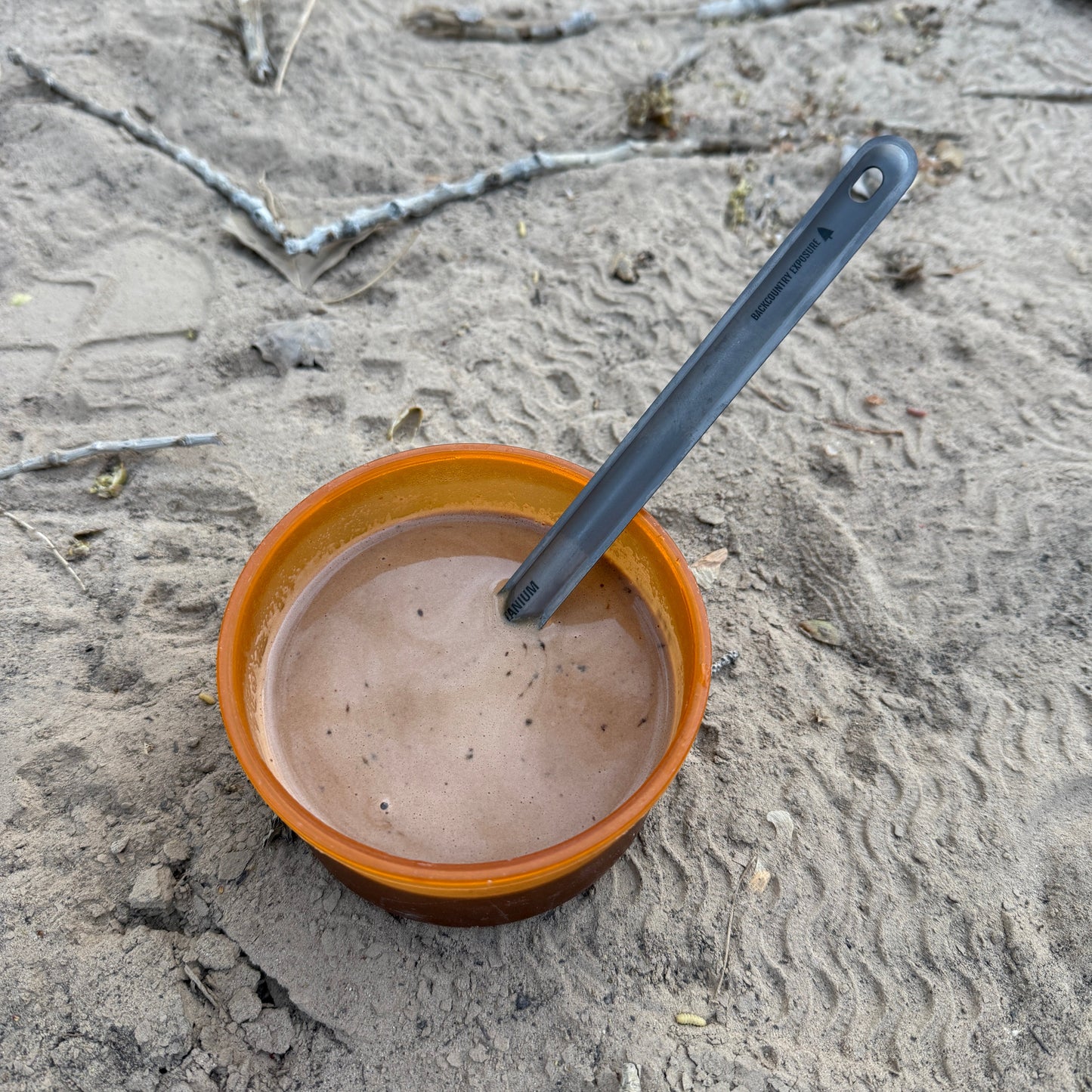 TITANIUM LONG SPOON