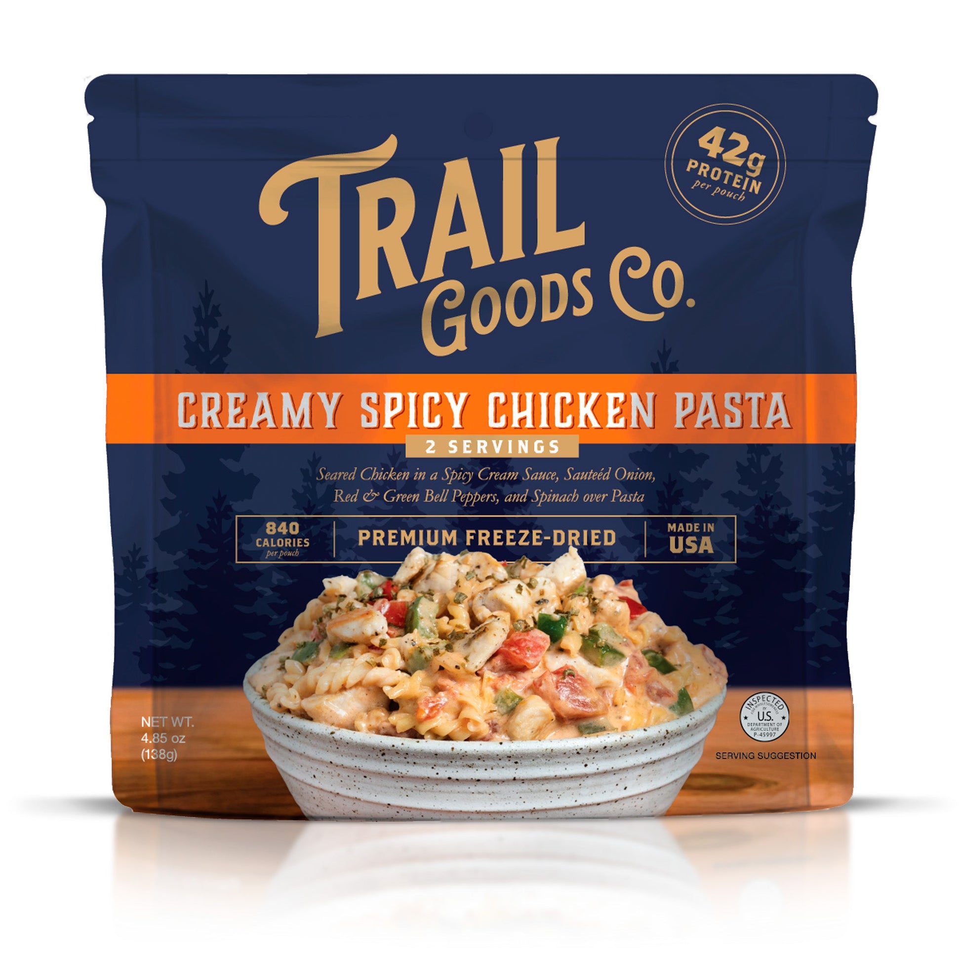 CREAMY SPICY CHICKEN PASTA - Backcountry Exposure