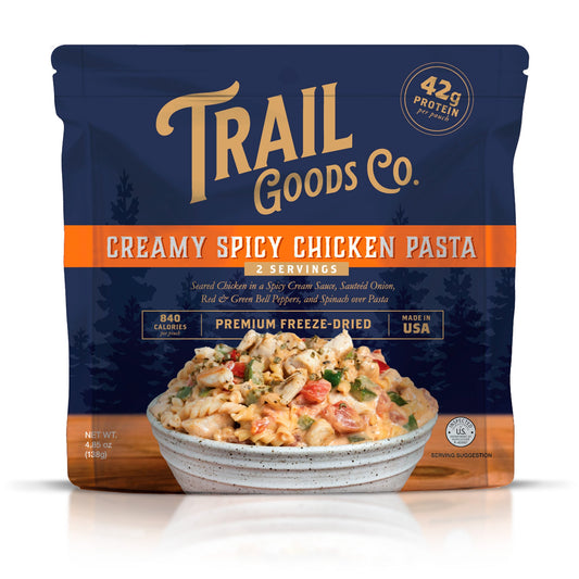 CREAMY SPICY CHICKEN PASTA - Backcountry Exposure
