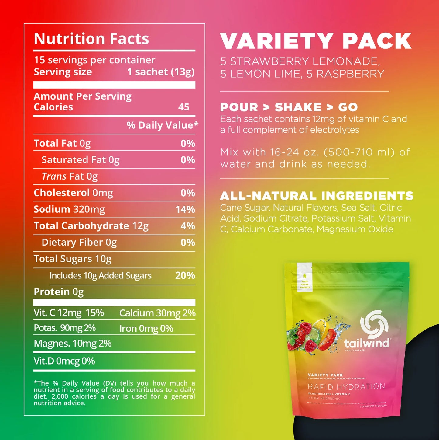 Rapid Hydration - Tailwind Nutrition