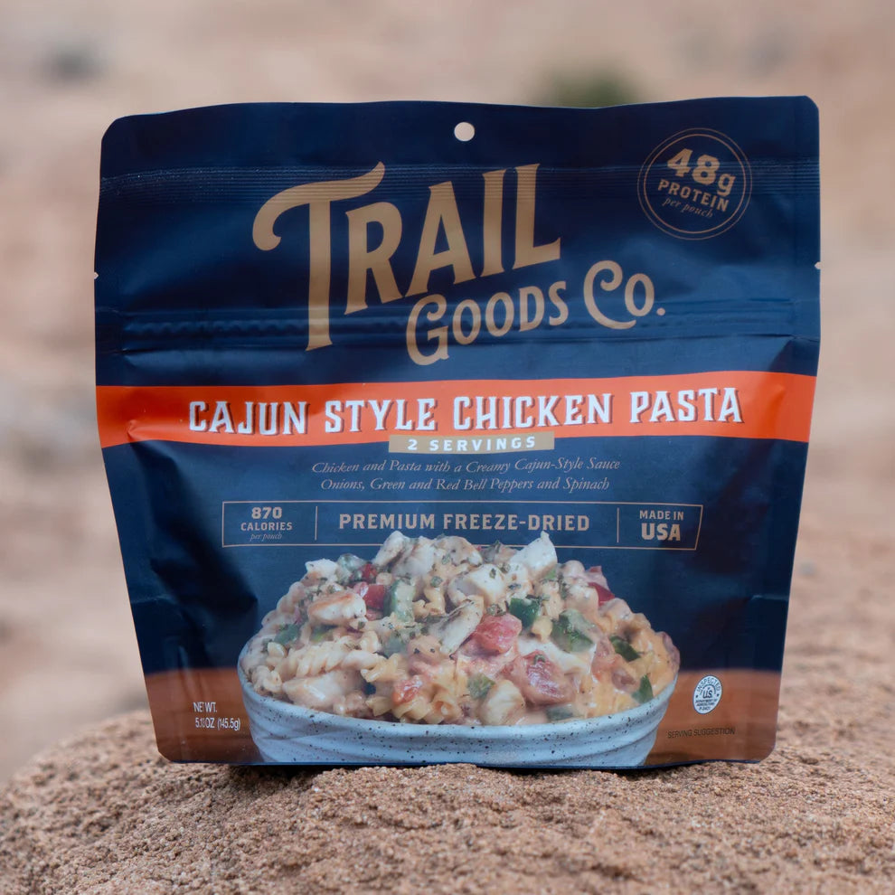 Cajun Style Chicken Pasta - Trail Goods Co. - Backcountry Exposure