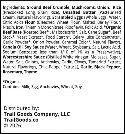 Loco Moco Brunch Skillet - Trail Goods Co. - Backcountry Exposure