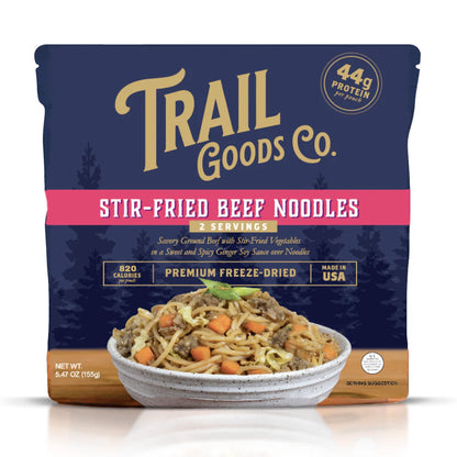 Stir Fried Beef Noodles - Trail Goods Co. - Backcountry Exposure