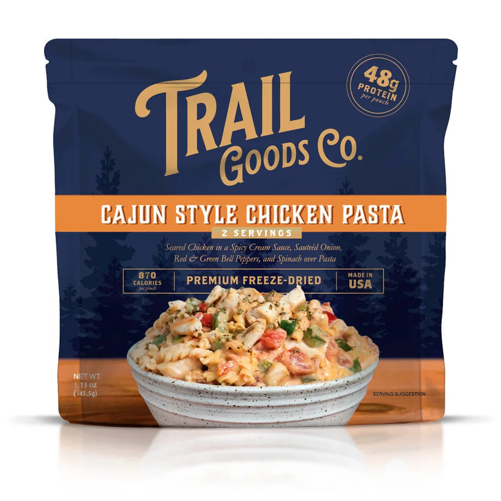 Cajun Style Chicken Pasta - Trail Goods Co. - Backcountry Exposure