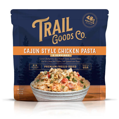 Cajun Style Chicken Pasta - Trail Goods Co. - Backcountry Exposure